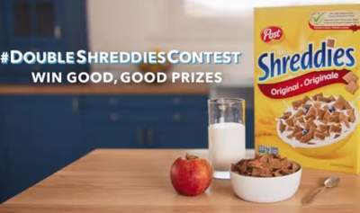 Post Foods Double Shreddies Contest – Win Prizes