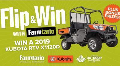 Farmtario Flip & Win Contest – Win Prize