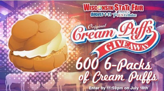 Fox 6 Cream Puff Giveaway Sweepstakes