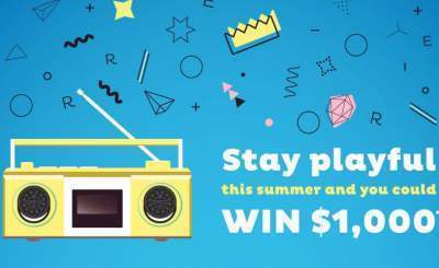 OREO Stay Playful Sweepstakes - Win Cash