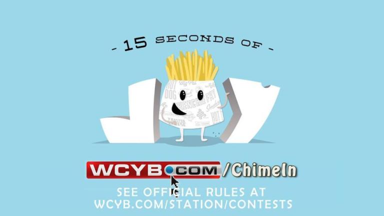 WCYB Pal’s 15 Seconds of Joy Contest – Win Prize