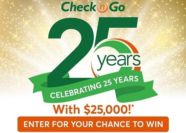 Check n Go Big Cash Online Sweepstakes – Win $1000 Check