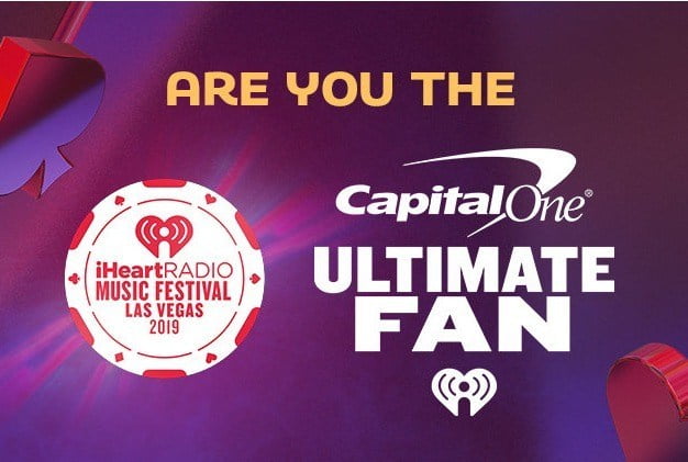 iHeartRadio Music Festival Capital One Ultimate Fan Sweepstakes – Win a Trip Las Vegas