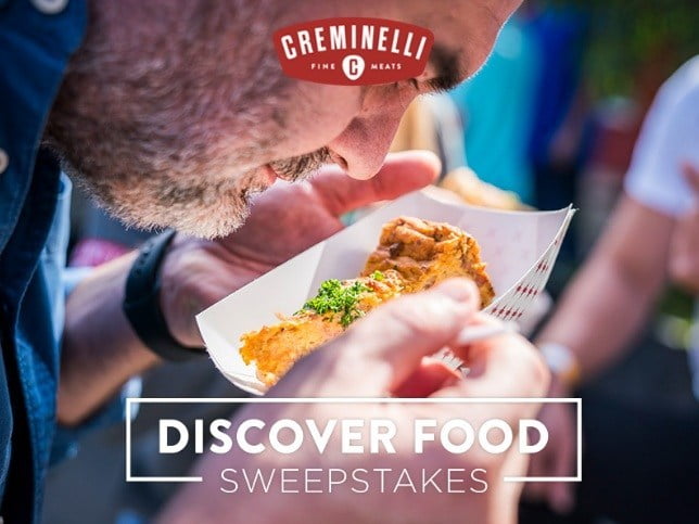 Creminelli Discover Food Sweepstakes