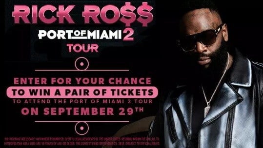 Rick Ross Online Contest