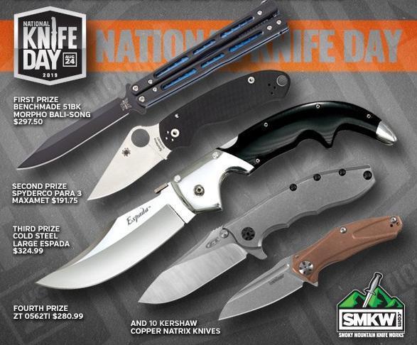 SMKW National Knife Day 2019 Giveaway