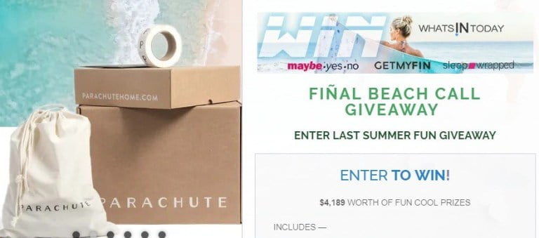 LuxeClub Final Beach Call Giveaway – Win Cash Prizes