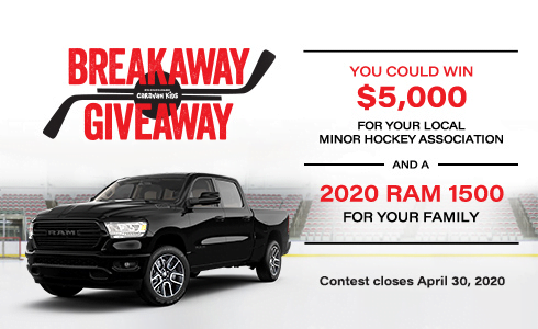 FCA Canada Breakaway Giveaway – Win Car