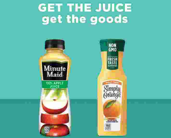 Minute Maid and Simply Beverages Sweepstakes - Win Gift Card