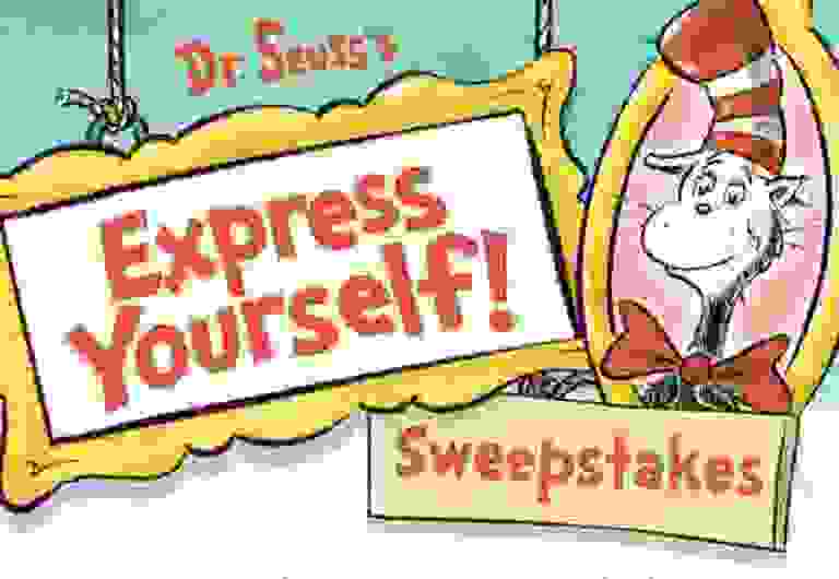 Dr. Seuss Express Yourself Sweepstakes - Win Prize