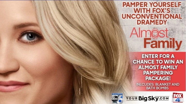 FOX Almost Family Sweepstakes – Win Prize