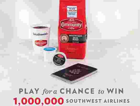 Community Coffee Fly More Sweepstakes - Win Cash Prizes