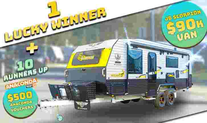 Burtys Scorpion CaraVanTure Giveaway - Win Gift Card