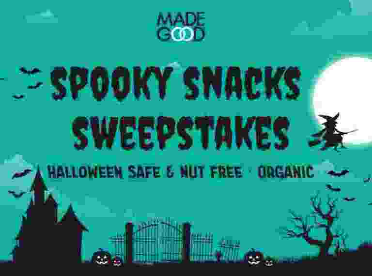 Made Good Spooky Snacks Sweepstakes - Win Gift Card