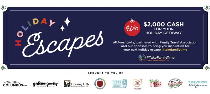 Midwest Living Holiday Escapes Sweepstakes – Win Check