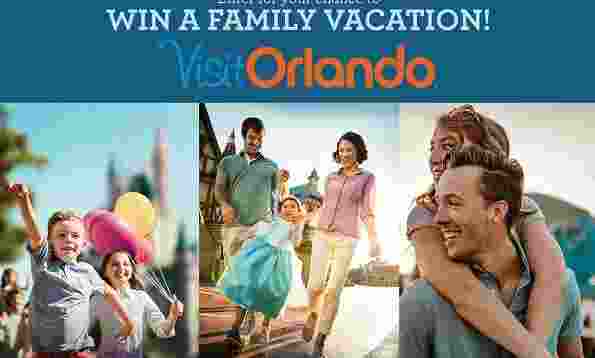 Orlando Family Vacation Sweepstakes - Win Trip