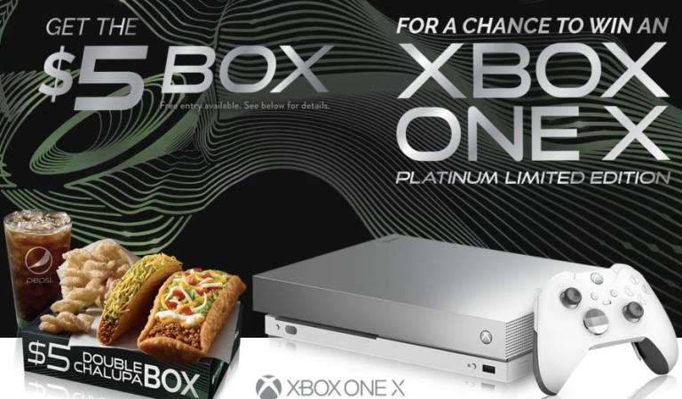 Taco Bell Xbox Game Sweepstakes – Win Game