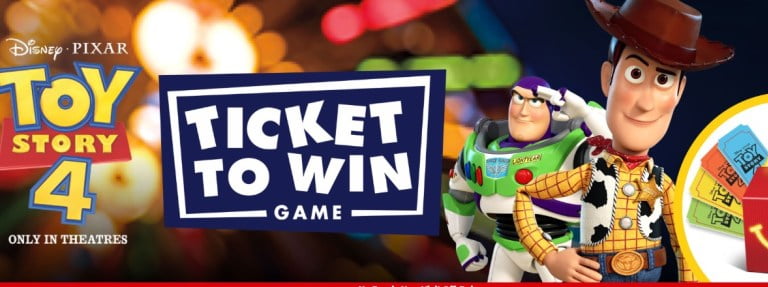 McDonalds Adventure to Win Game - Win Gift Card