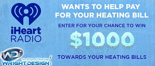 IHeartRadio Pay Your Heating Bill Sweepstakes - Win Cash Prizes