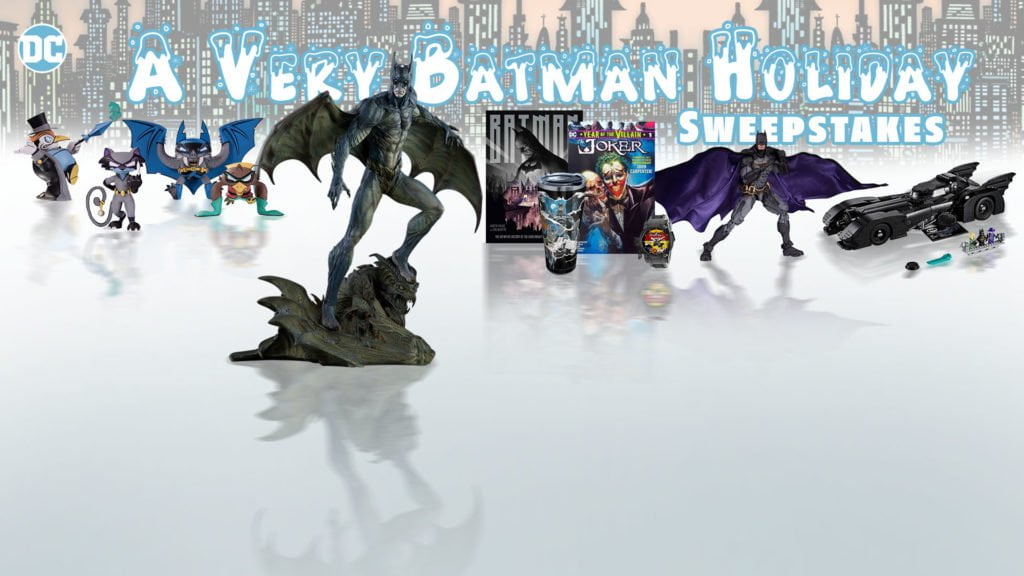 DC Comics Holiday Sweepstakes - Win Prize