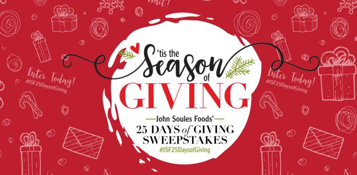 John Soules Foods Season Of Giving Contest - Win Gift Card