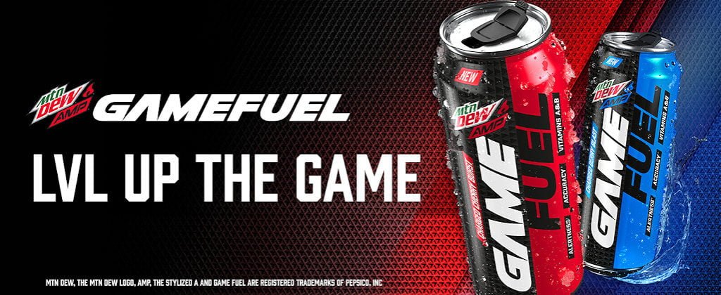 MTN Dew Amp Game Fuel Sweepstakes - Win Cash Prizes