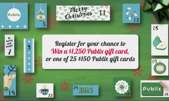 WSBTV Publix Holiday Sweepstakes - Win Gift Card