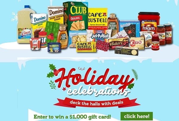 Bravo Supermarkets Holiday Celebration Sweepstakes - Win Gift Card