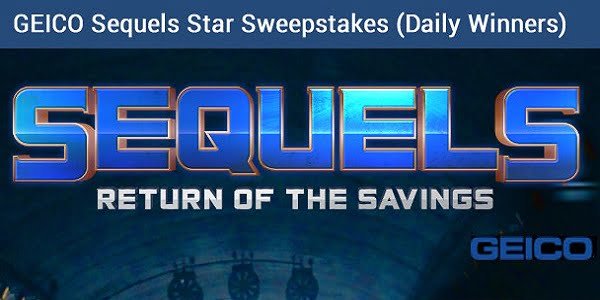 Geico Sequels Sweepstakes - Win Gift Card
