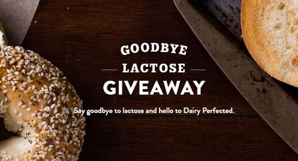 Goodbye Lactose Giveaway - Win Prize