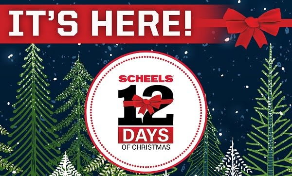 Scheels 12 Days of Christmas Sweepstakes - Win Prize