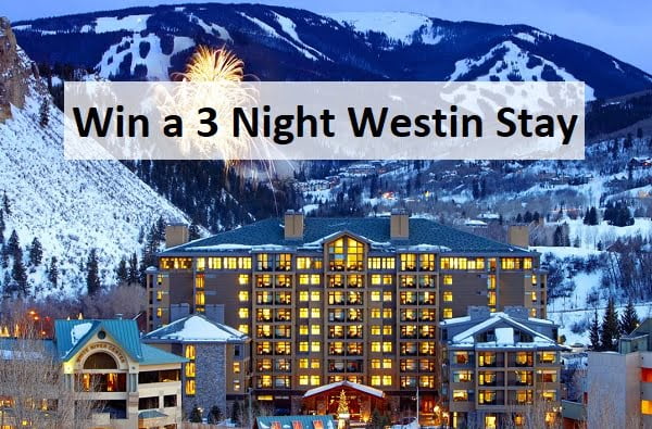 Marriott Westin Store Sweepstakes - Win Trip