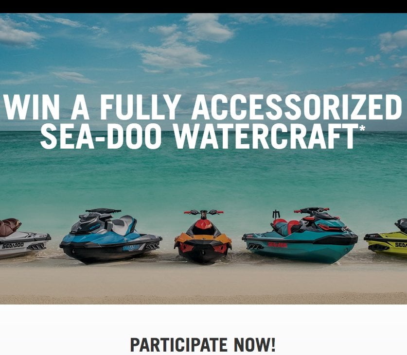 Bombardier Win a BRP Product Sweepstakes