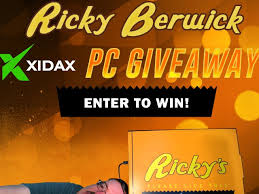 Ricky Berwick Xidax PC Giveaway - Win Prize