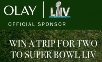 Olay Super Bowl LIV Trip Sweepstakes - Win Tickets