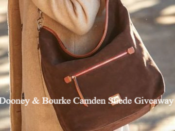 Dooney & Bourke Camden Suede Giveaway - Win Prize