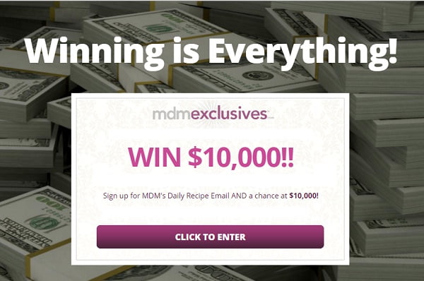 My Daily Moment $10000 Cash Sweepstakes