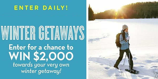 Midwest Living Winter Getaways Sweepstakes - Win Cash Prizes