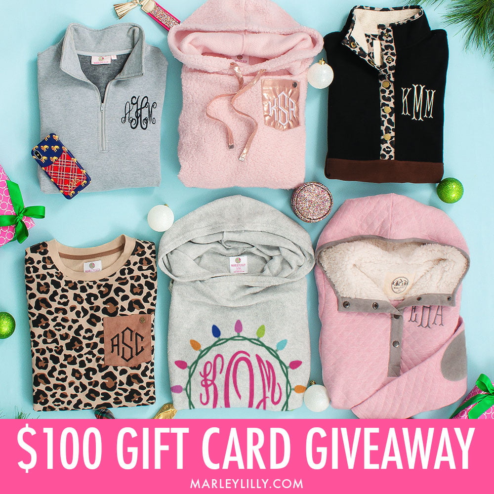 Marleylilly $100 Gift Card Giveaway