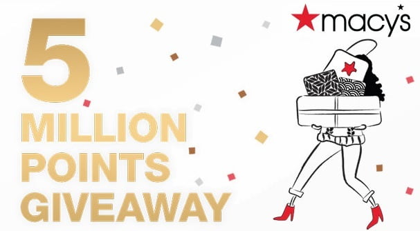 Macys Star Rewards Five Million Points Giveaway