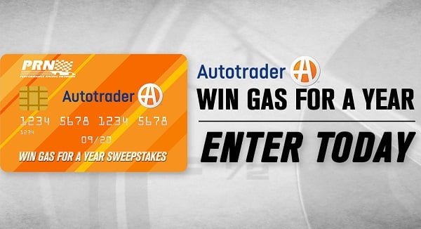 Autotrader Free Gas for a Year Sweepstakes