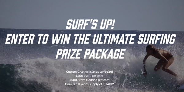 LifeAID Beverage Surfs Up Giveaway