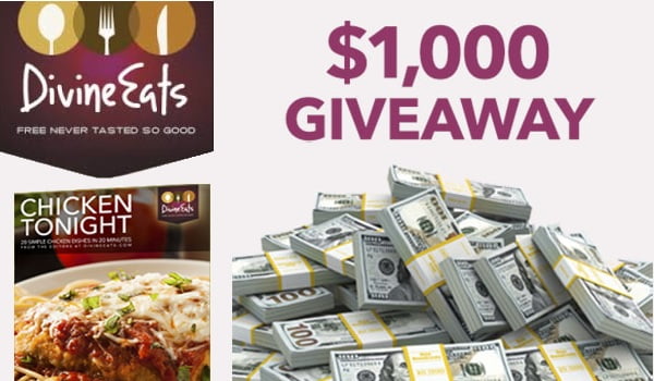 Divine Eats $1000 Gift Card Giveaway 2020