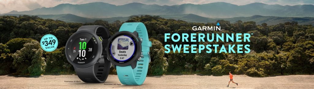 Garmin Forerunner Sweepstakes