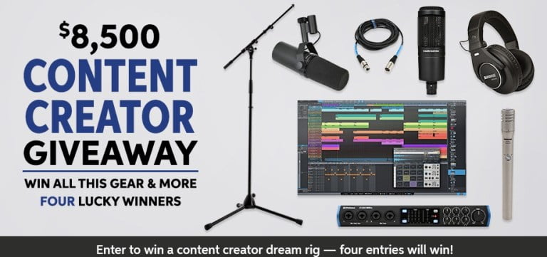 Sweetwater.com Monthly Gear Giveaway