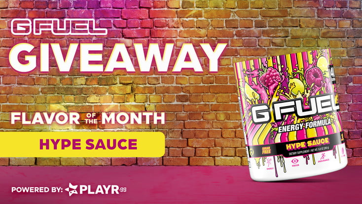 GFUEL Flavor of the Month Giveaway