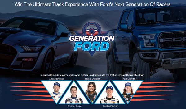 Generation Ford Sweepstakes