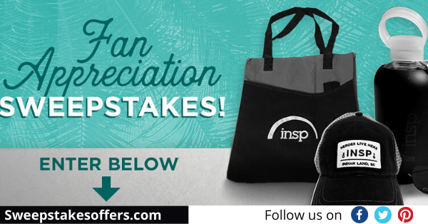 INSP Fan Appreciation Sweepstakes