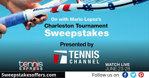 On with Mario Lopez Charleston Tournament Sweepstakes