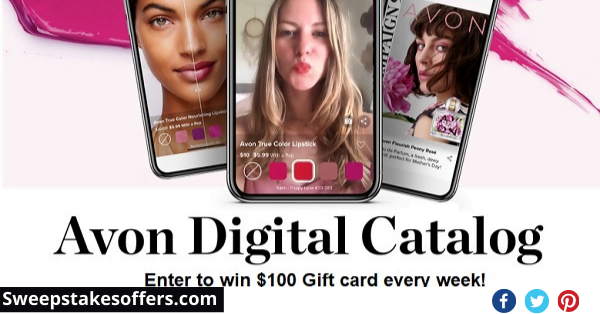 Avon Digital Catalog Sweepstakes